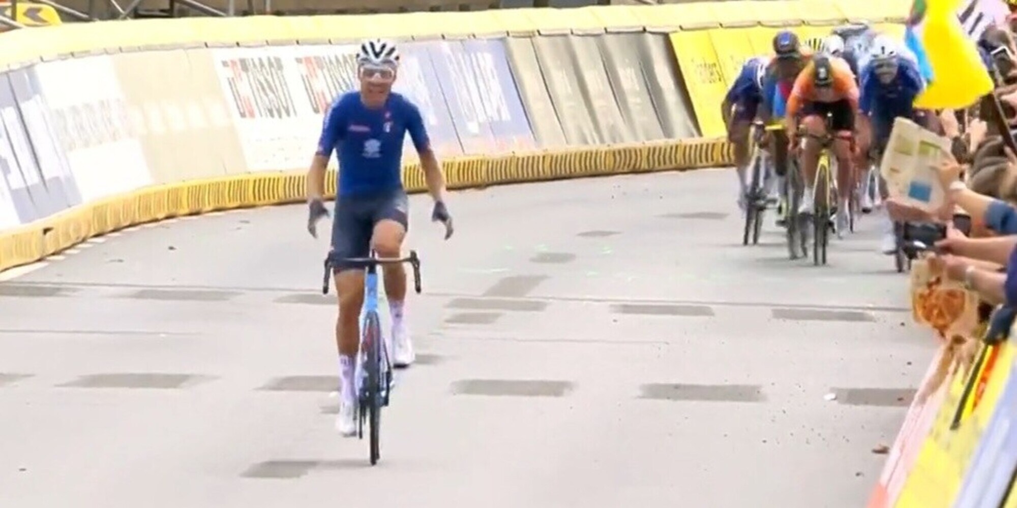 Strepitoso Filippo Baroncini: è campione del mondo under 23