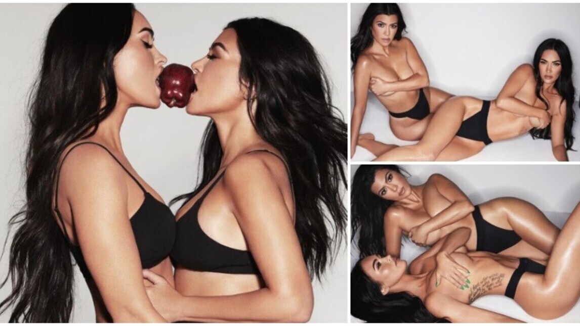 Megan Fox e Kourtney Kardashian da urlo: foto in topless