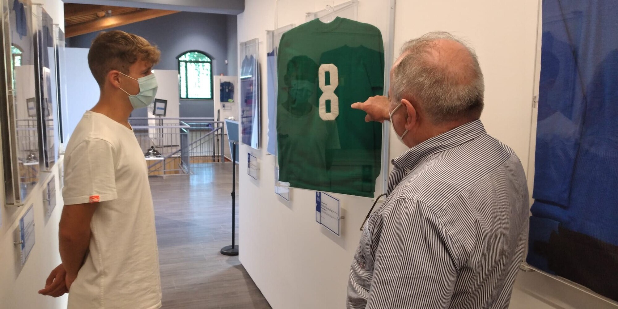 I nonni al Museo del Calcio