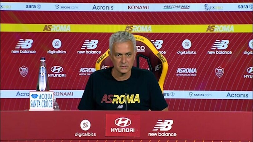 Mourinho: "Rosso a Pellegrini? Ca..ta dell'arbitro"