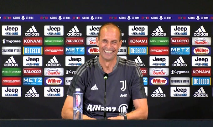 Allegri scherza: "Perin gioca in porta"