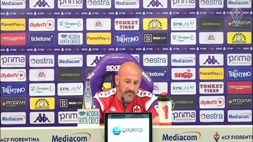 Italiano: "Vlahovic? Il gol arriverà"