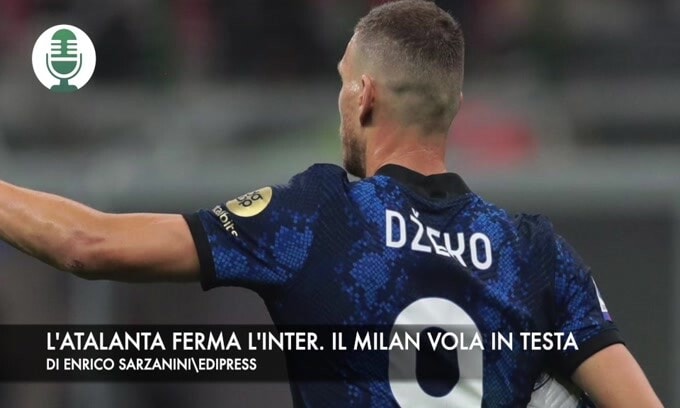 L'Atalanta ferma l'Inter. il Milan vola in testa