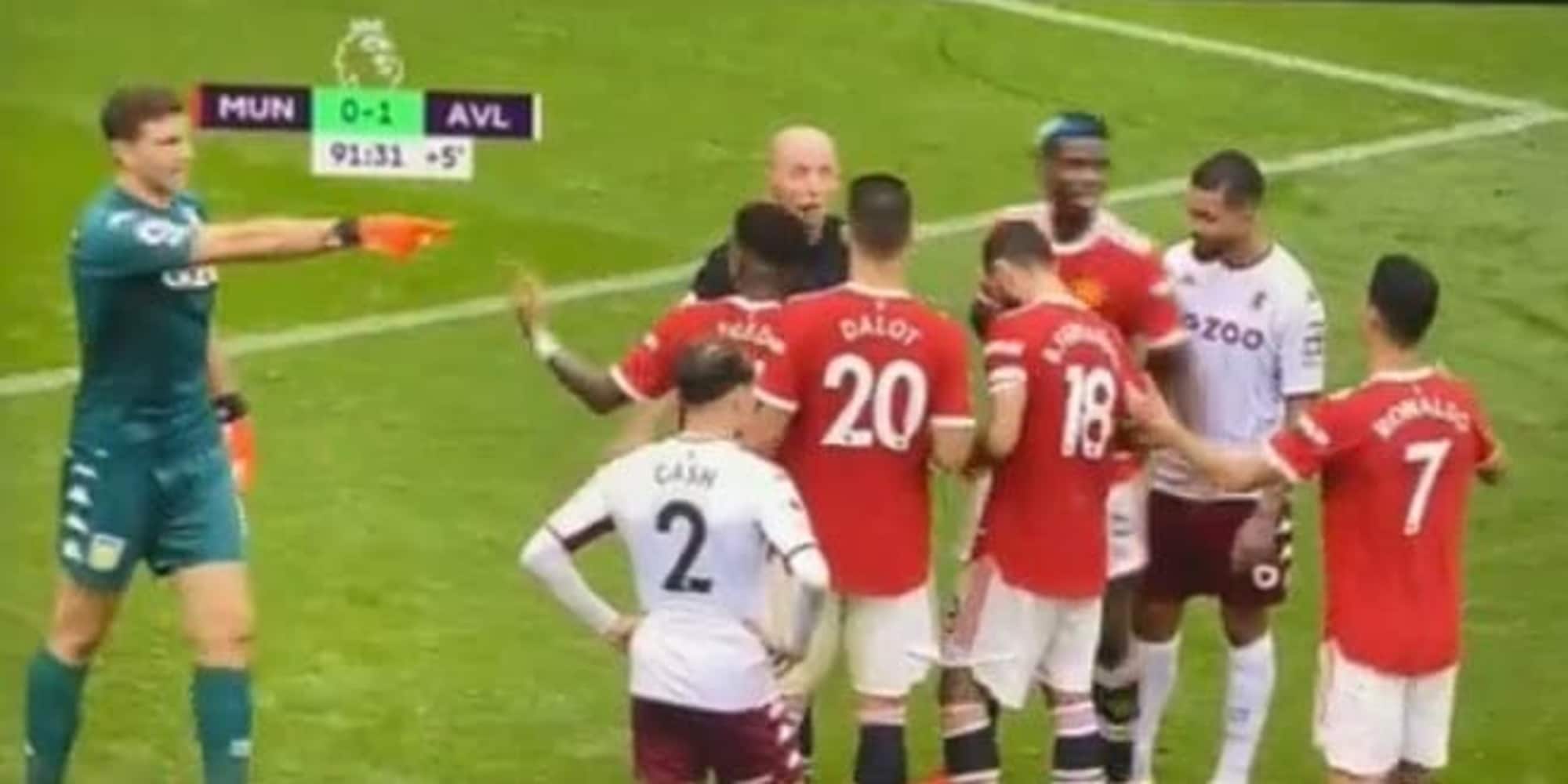 Ronaldo provocato dal portiere in United-Aston Villa: "Battilo tu il rigore..."