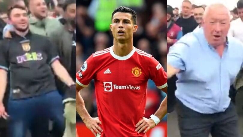 "Siuu": i tifosi dell'Aston Villa prendono in giro Cristiano Ronaldo