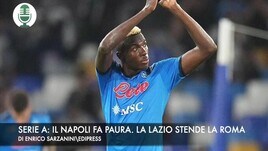 Serie A: il Napoli fa paura. La Lazio stende la Roma