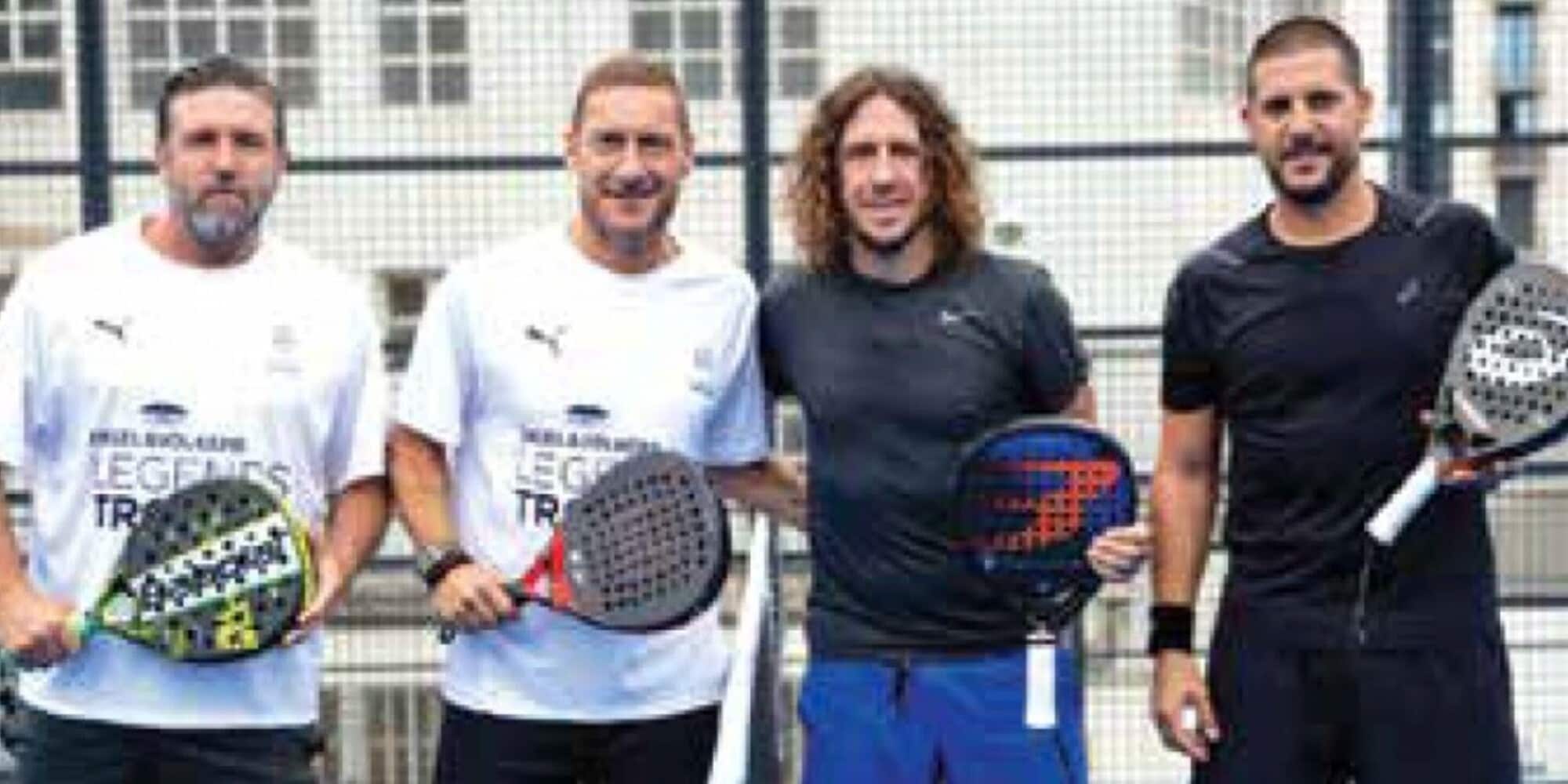 Padel, quante sfide tra leggende!