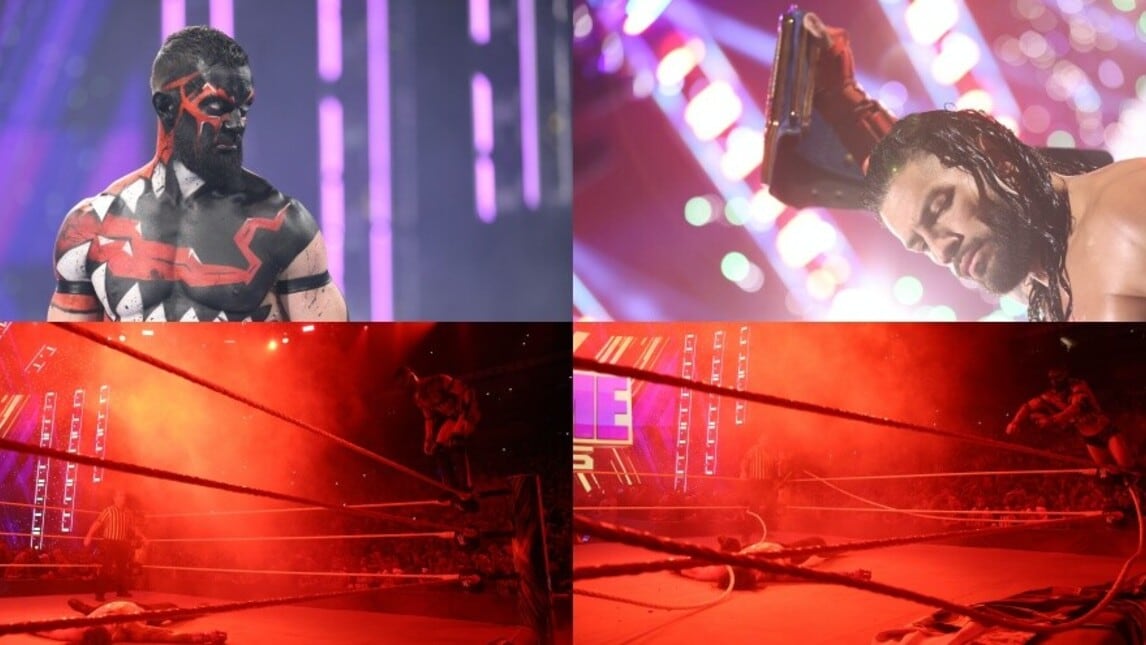 WWE Extreme Rules 2021, Bálor tradito da una corda rotta