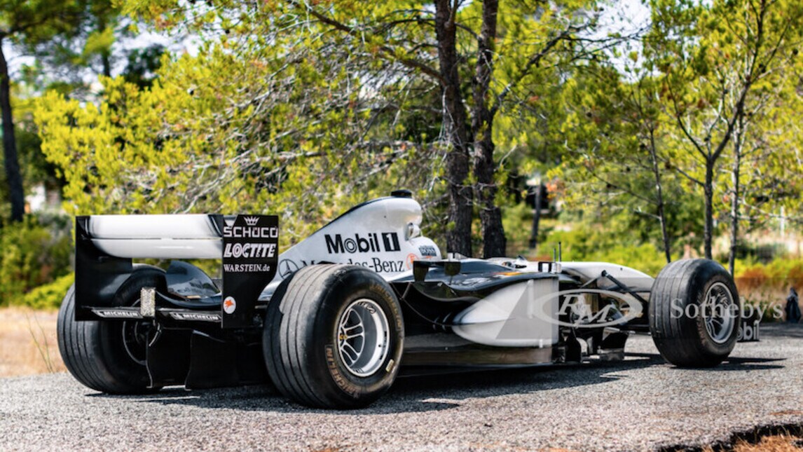 McLaren MP4-17 da Formula Uno di Raikkonen all'asta