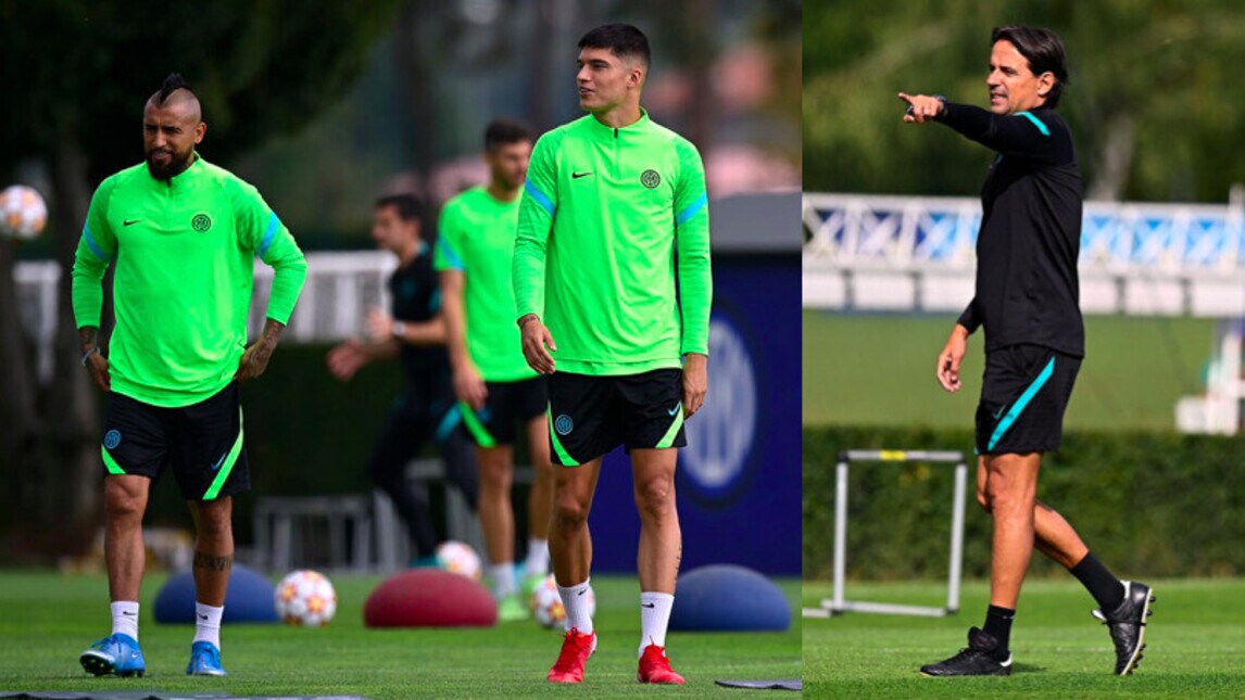 Inter, buone notizie per Inzaghi: Correa e Vidal in gruppo