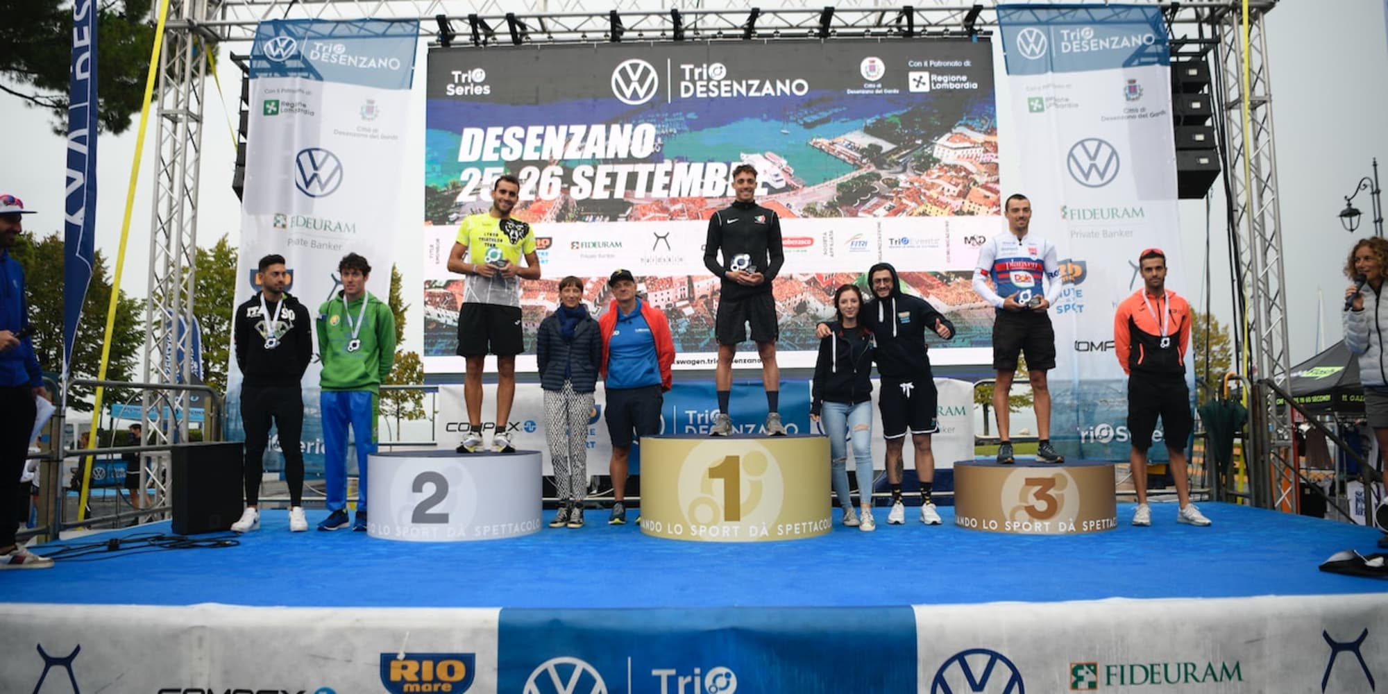 Al Volkswagen TriO Desenzano doppietta di Faraco. Iogna Prat e Gelmini le regine di Olimpico e Sprint