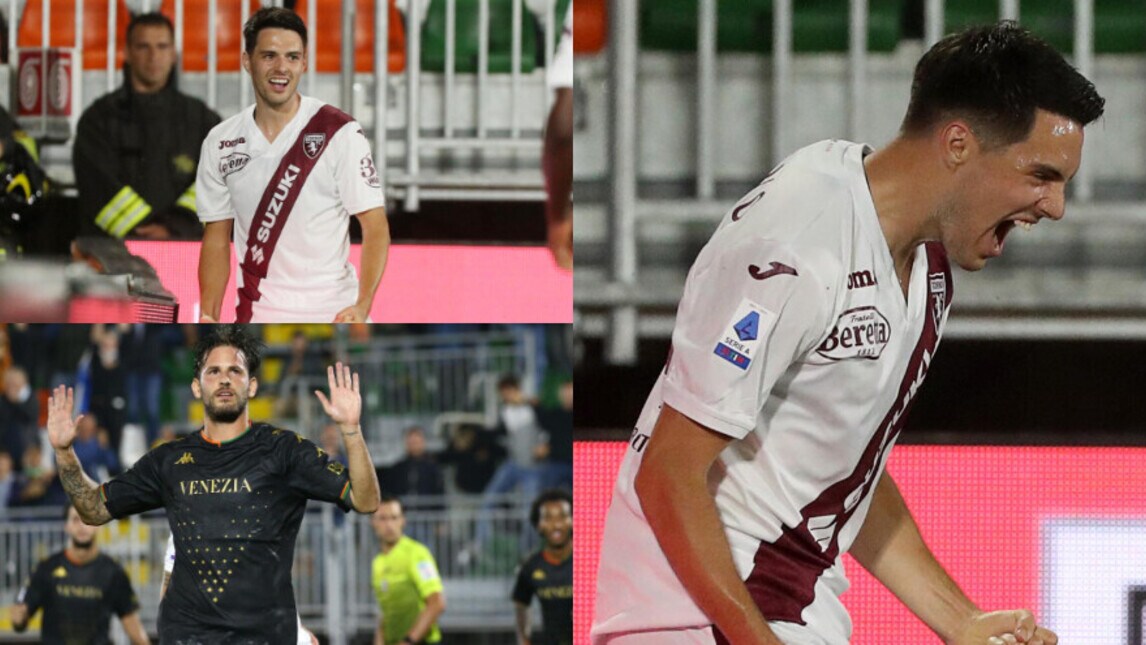 Aramu risponde a Brekalo. Pari tra Torino e Venezia