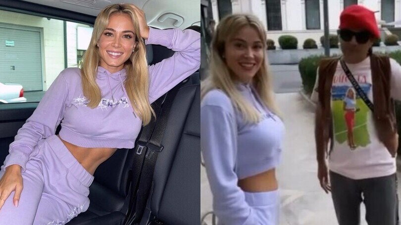 Sulla maglia solo Diletta Leotta: lei reagisce così