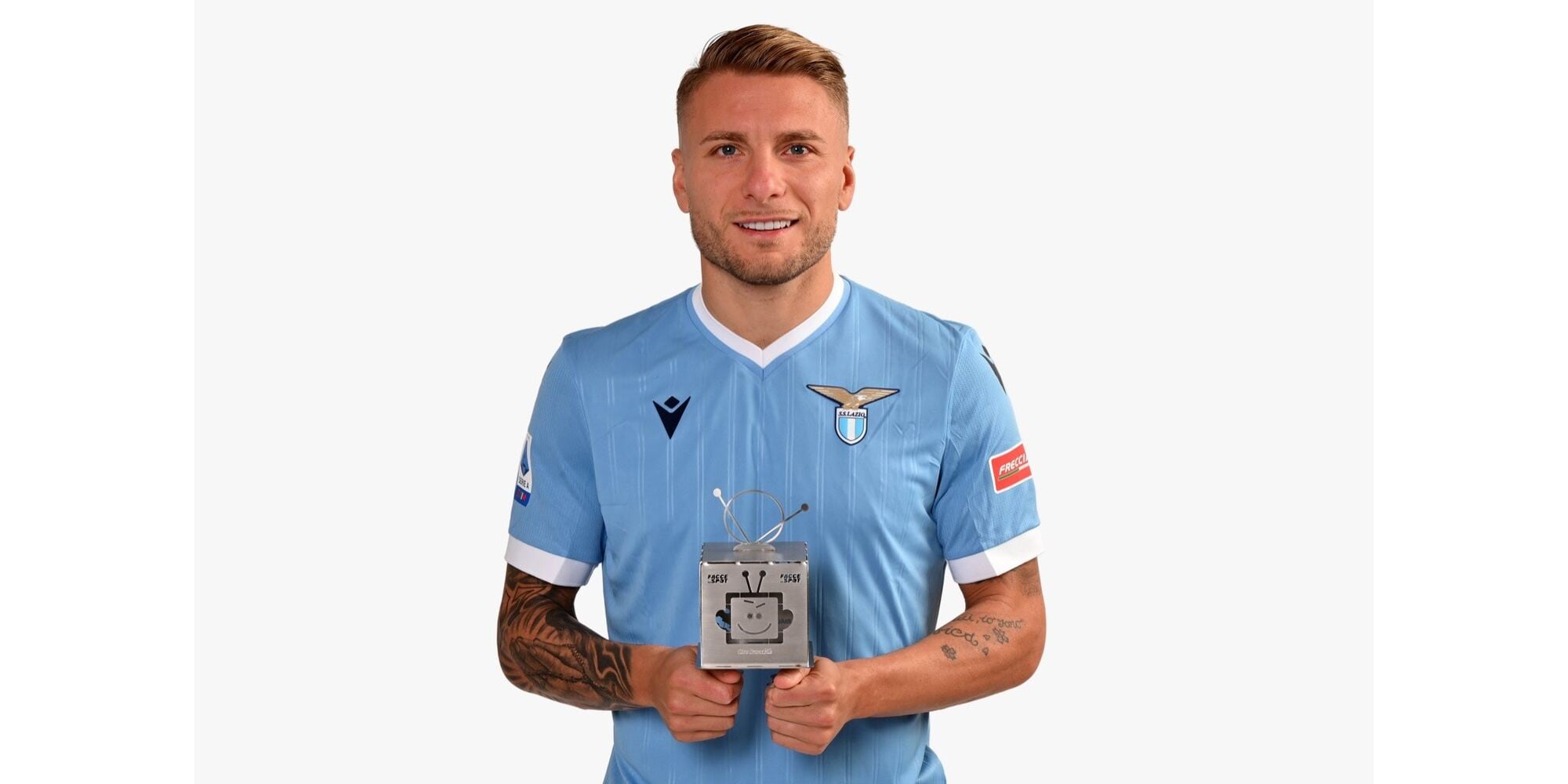 Ciro Immobile tra i vincitori del "Premio Facce da Spot"