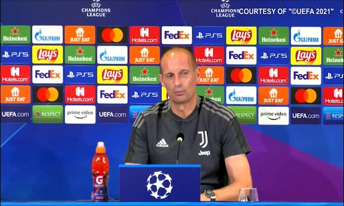 Allegri: "Ho le idee un po' confuse davanti"