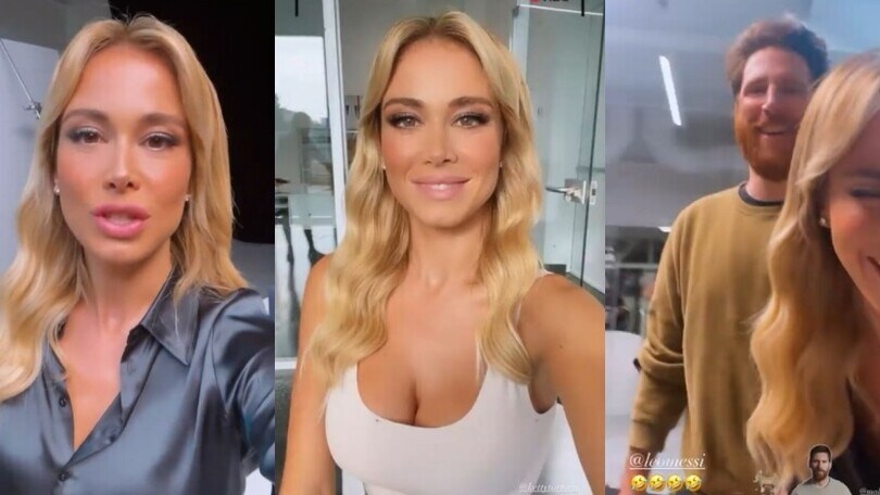 Diletta Leotta, che scherzo a "Messi" sui social