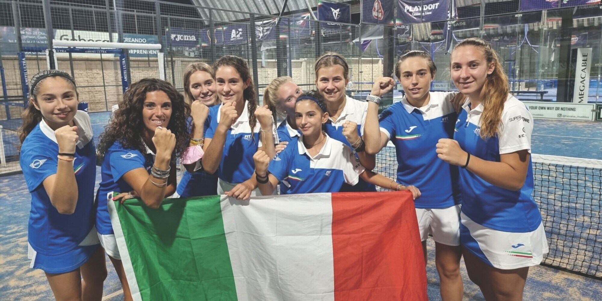 Super Italia ai Mondiali Juniores di padel: doppio quarto posto!