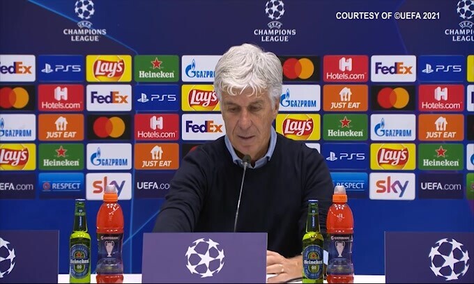 Gasperini: "Zapata? Un assist che vale un gol"