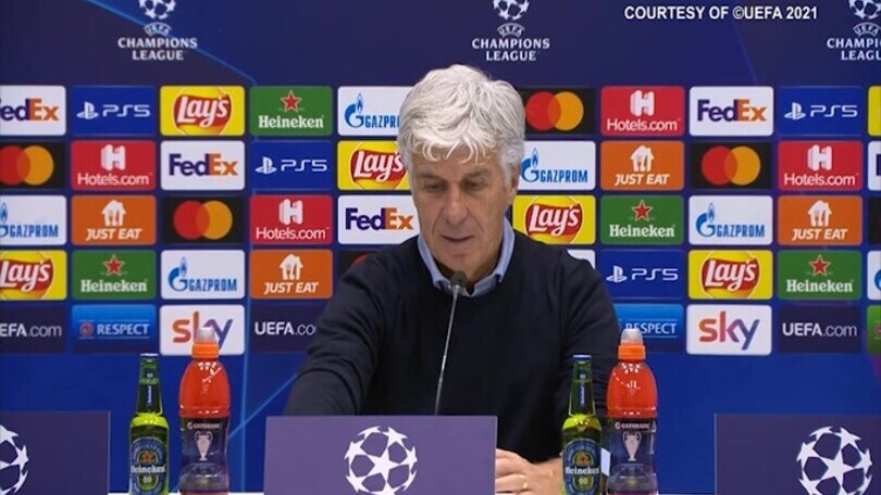 Gasperini: "Zapata? Un assist che vale un gol"