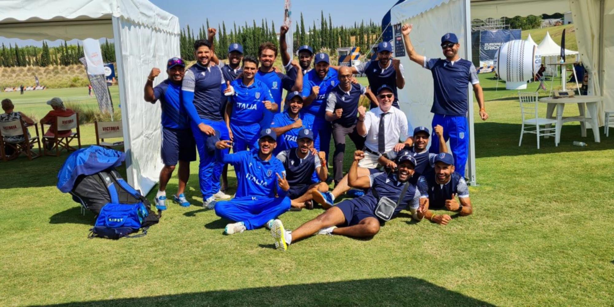Incredibile Italia: batte l’Inghilterra anche agli Europei di cricket!