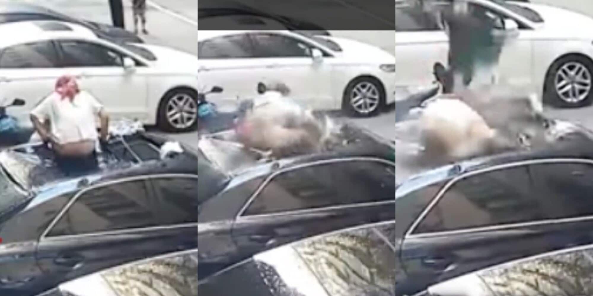 Cina, sesso sul balcone: donna precipita su un'auto