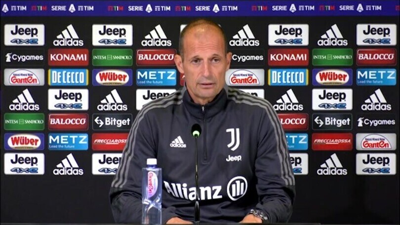 Allegri: "Formazione? Vi dico due titolari"