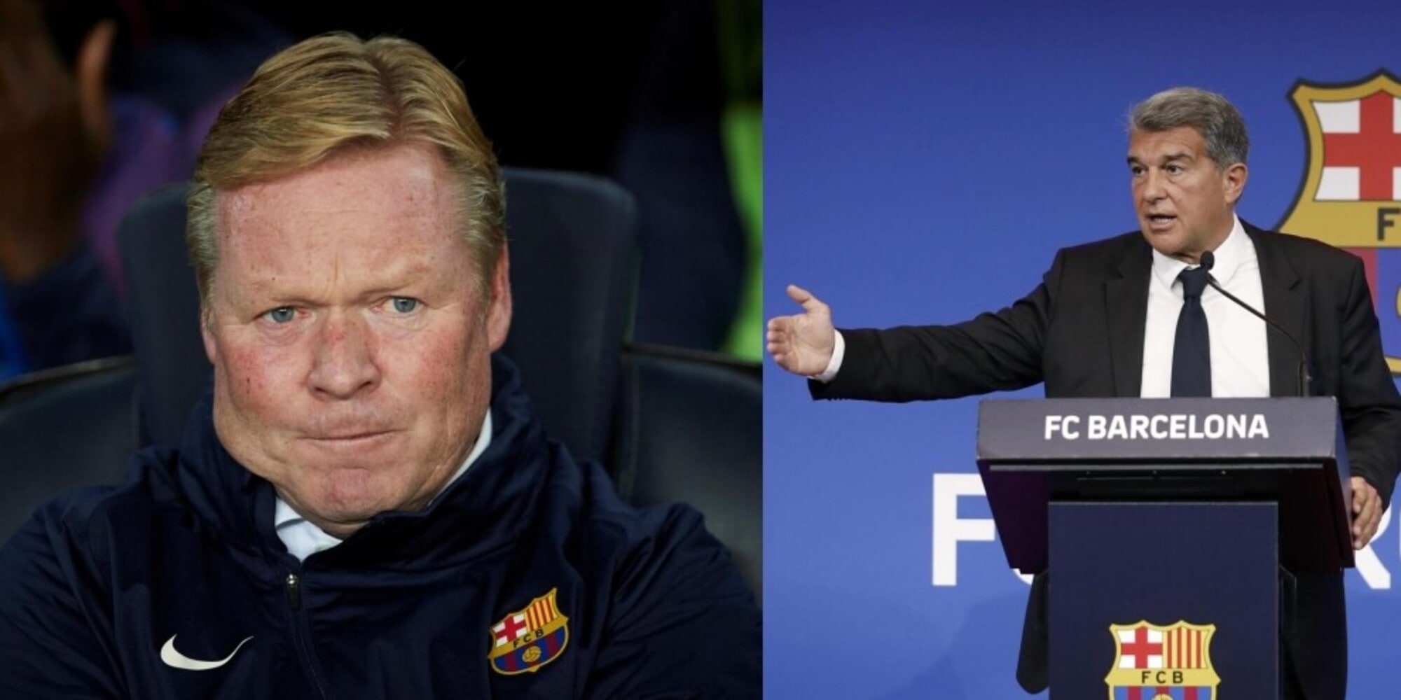 Barcellona, Laporta: "Fiducia e tempo a Koeman, lo merita"