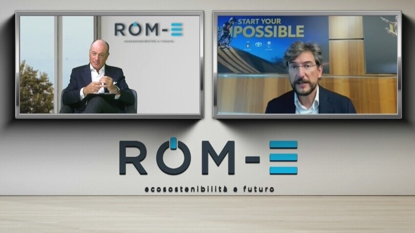 Rom-E, Luigi Lucà di Toyota: "Il full hybrid è già il futuro"