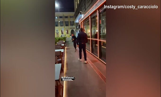 Vieri, lo scherzo fa...spaventare!