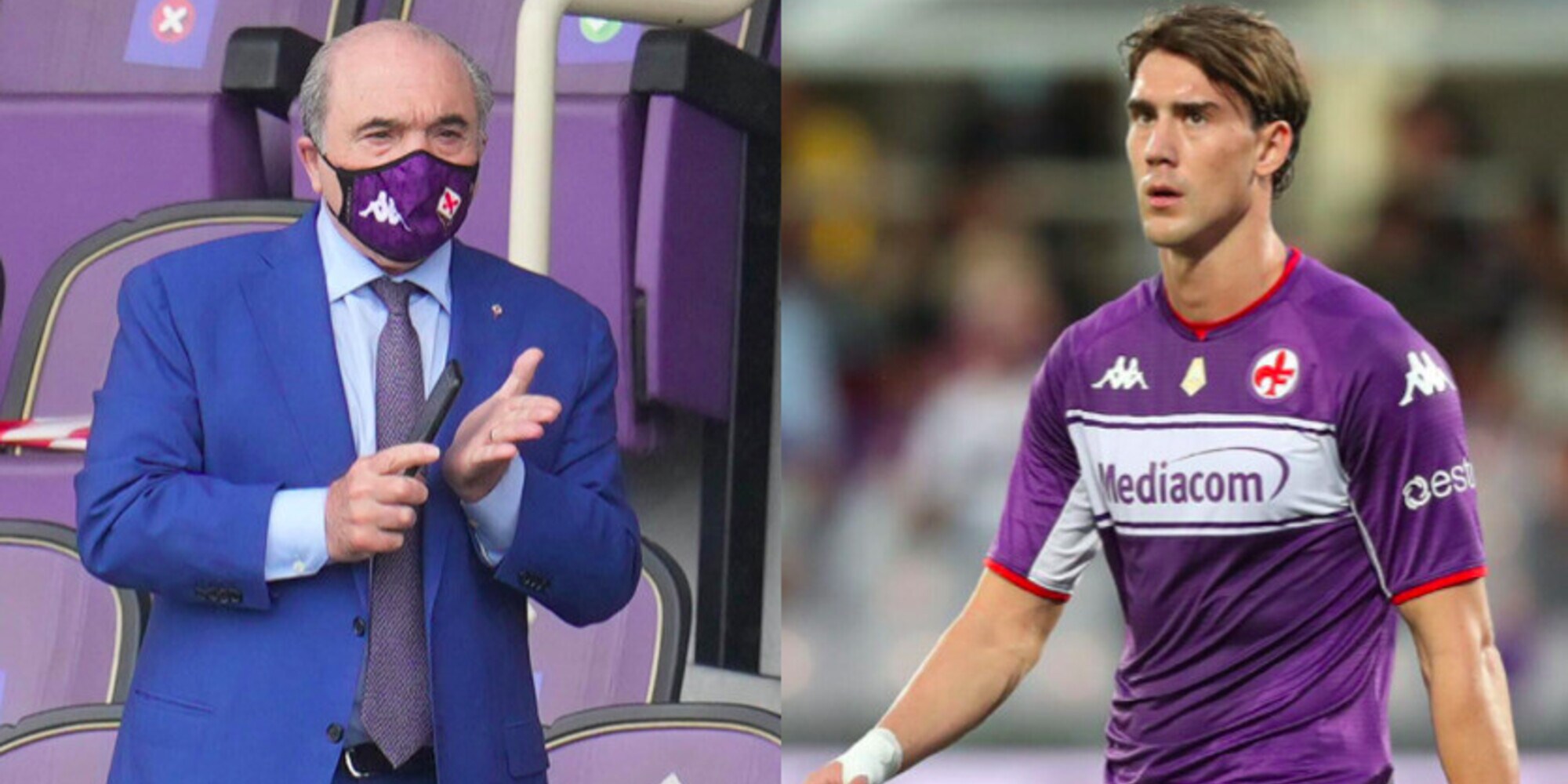 Fiorentina, Commisso annuncia: "Rinnovo rifiutato da Vlahovic"