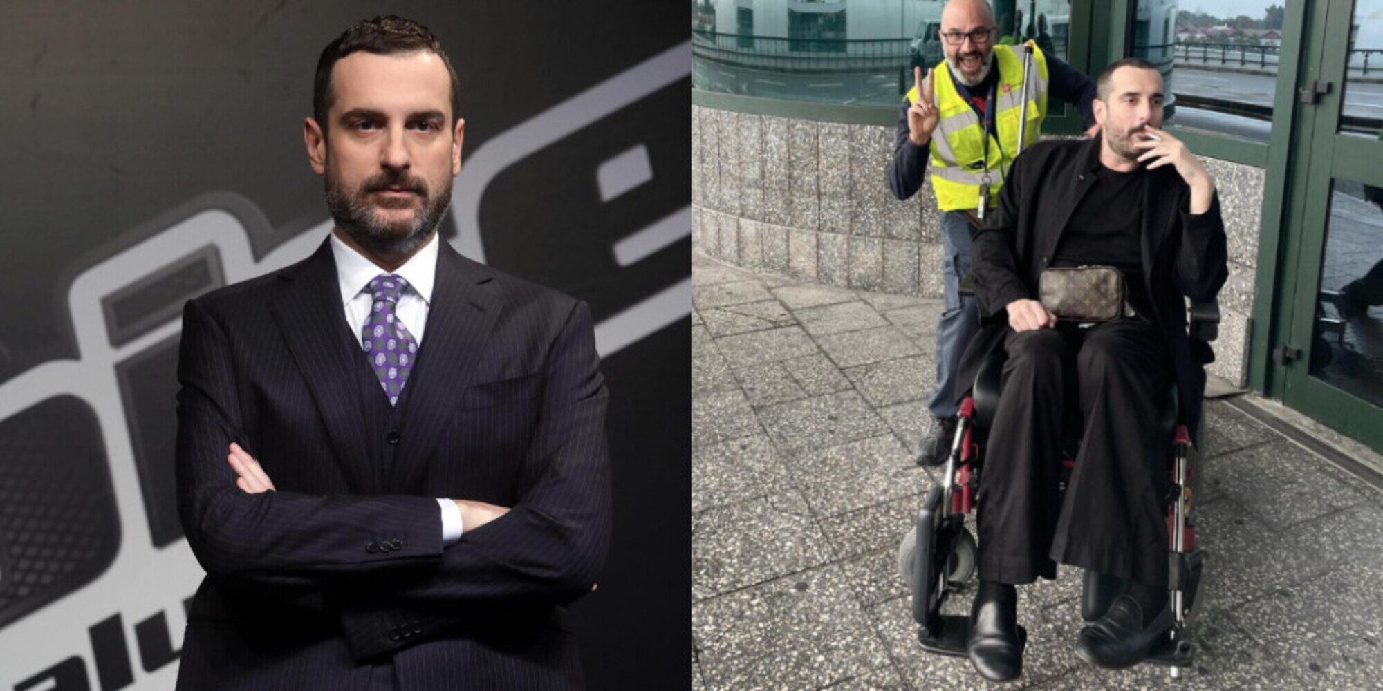 Costantino Della Gherardesca, partenza per Pechino Express in sedia a rotelle