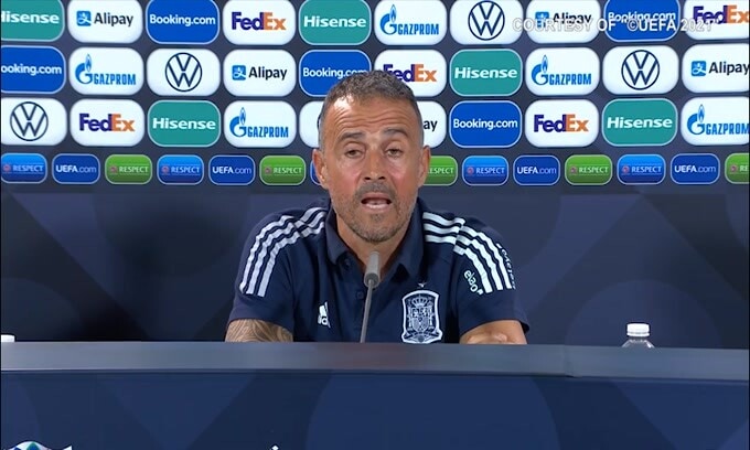 Luis Enrique: "Italia? Per me la più forte del mondo"