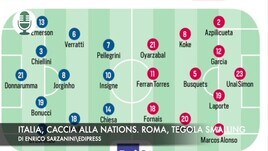 Italia, caccia alla Nations League. Roma, tegola Smalling