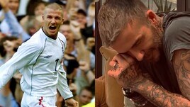 Beckham in lacrime: riguarda la sua punizione alla Grecia 20 anni dopo