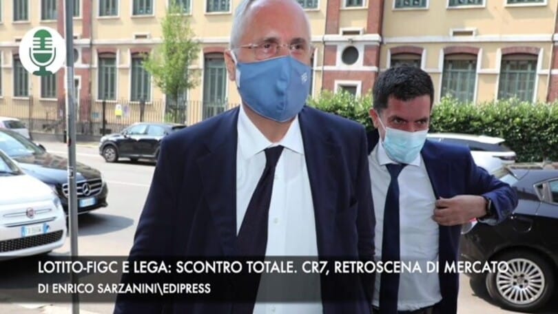 Lotito-Lega e Figc: scontro totale. Ronaldo, retroscena di mercato