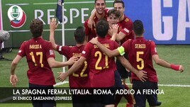 La Spagna ferma l'Italia. Roma, addio a Fienga