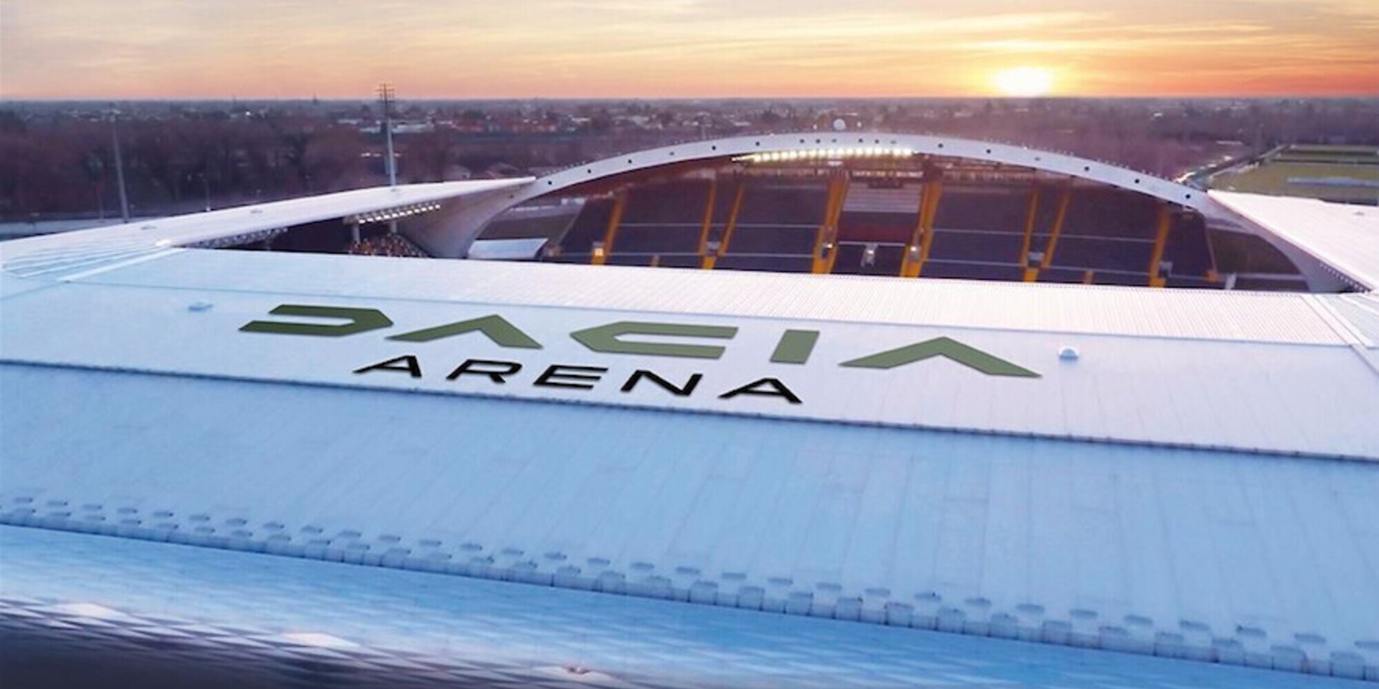 Udinese, il nuovo look della Dacia Arena