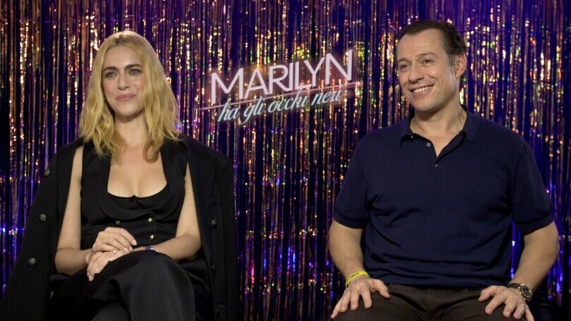 Marilyn ha gli occhi neri, l'intervista a Stefano Accorsi e Miriam Leone