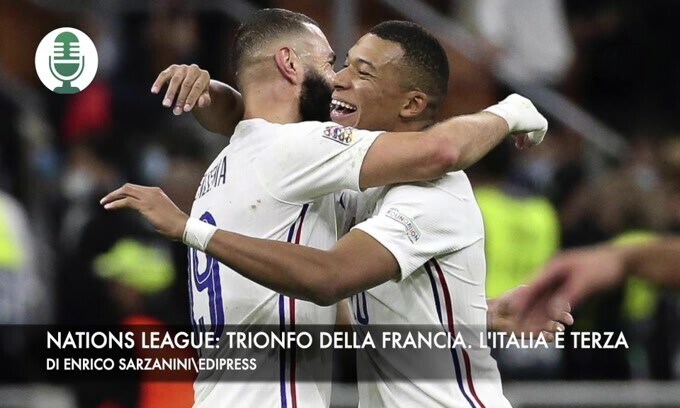 Nations League: trionfo della Francia. L'Italia è terza
