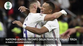 Nations League: trionfo della Francia. L'Italia è terza