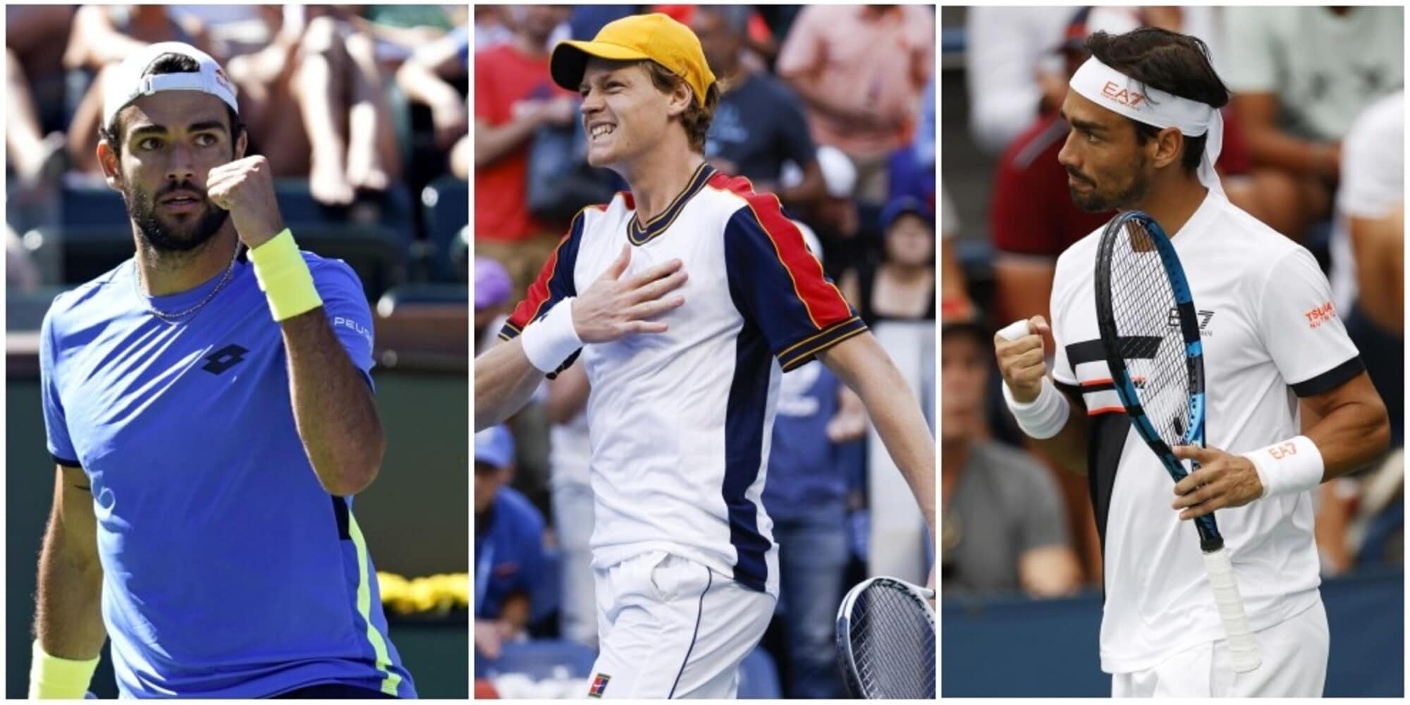Berrettini, Sinner e Fognini ok a Indian Wells, fuori Mager e Sonego