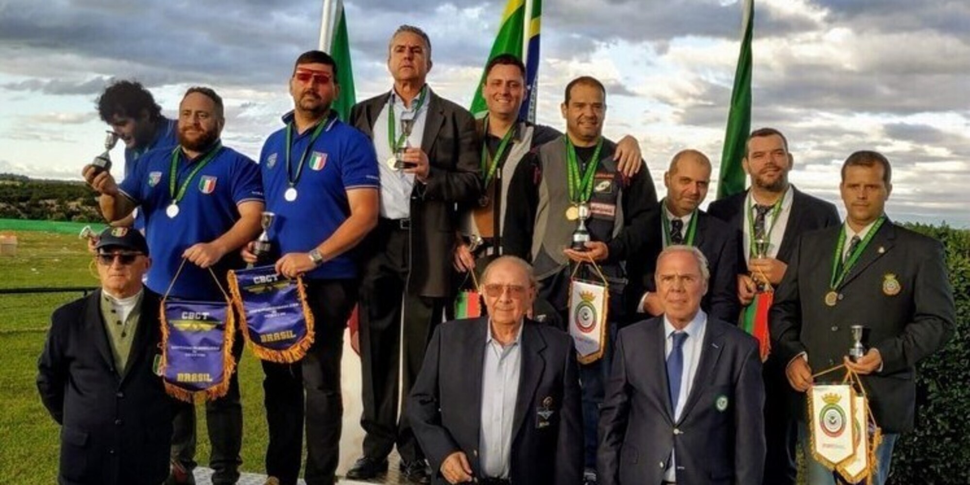 Paravia, Prado e Baldi show: l'Italia del tiro a volo è argento al Mondiale