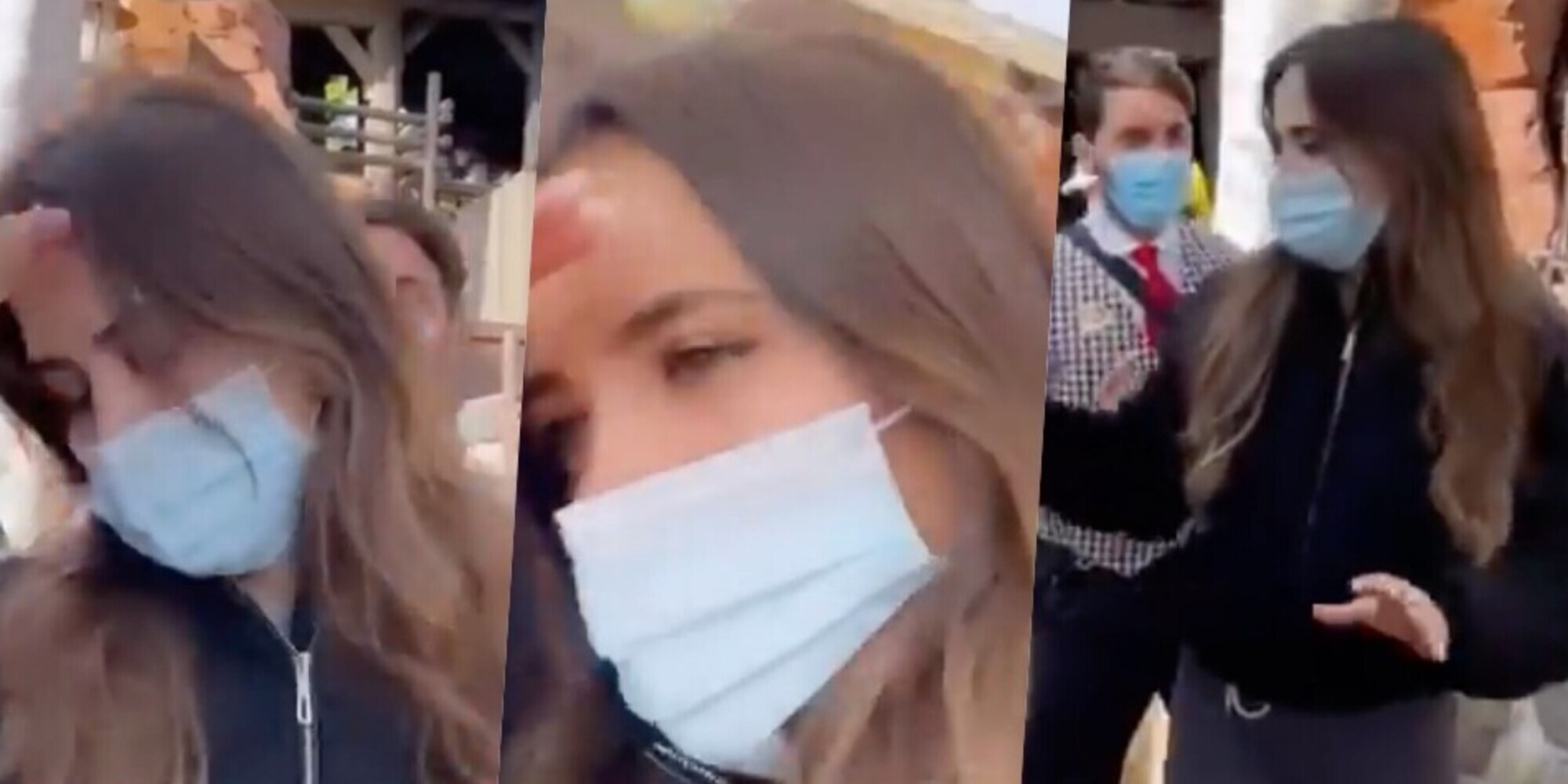 Jessica Immobile e le montagne russe: quanta paura!
