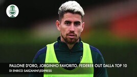 Pallone d'Oro, Jorginho favorito. Tennis, Federer out dalla top 10