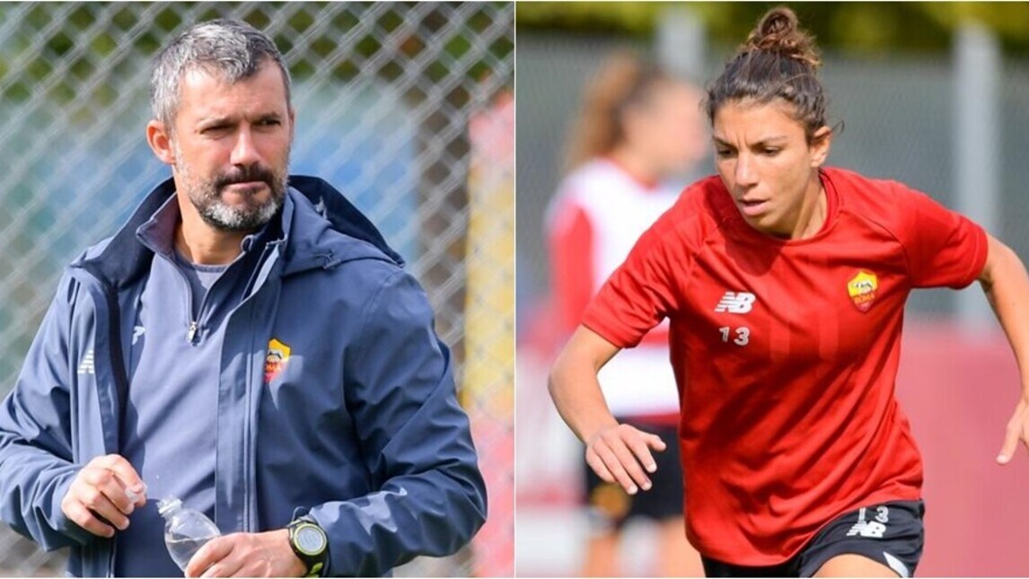 Roma femminile al lavoro per il big match contro l'Inter