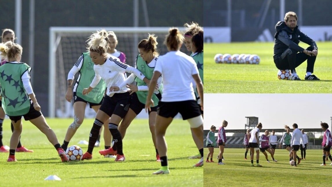 Juve femminile pronta per la sfida Champions al Chelsea: che carica!