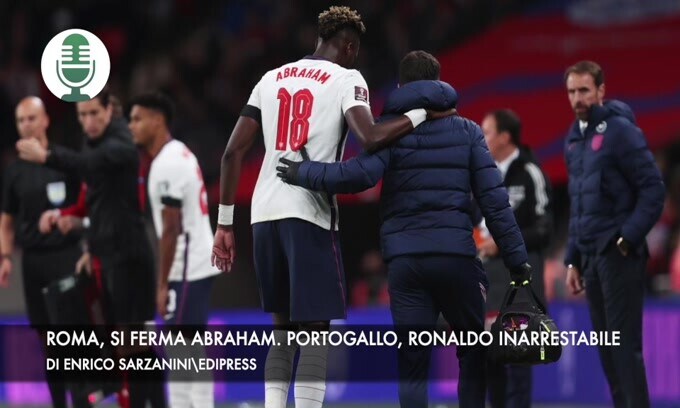 Abraham, Roma in ansia. Portogallo, Ronaldo inarrestabile