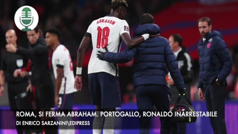 Abraham, Roma in ansia. Portogallo, Ronaldo inarrestabile