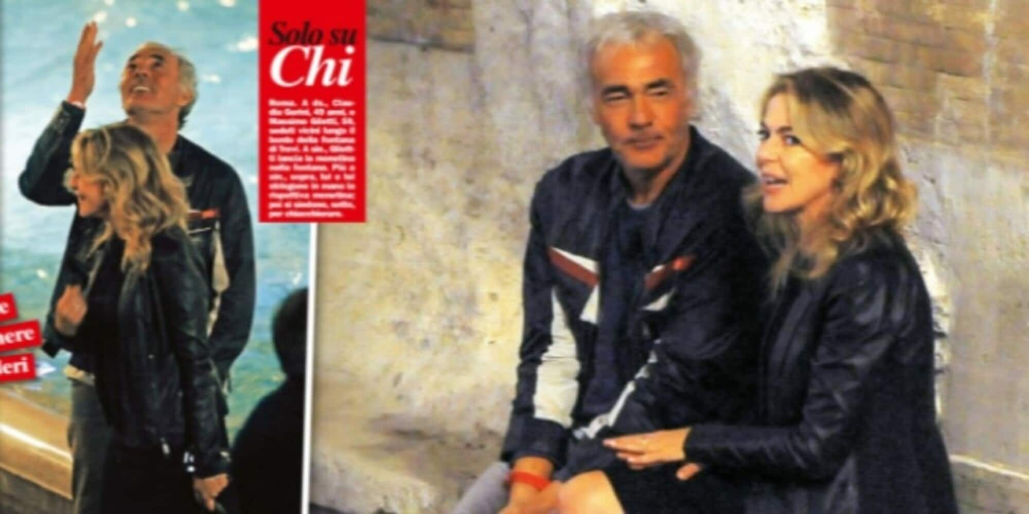 Massimo Giletti e Claudia Gerini beccati insieme
