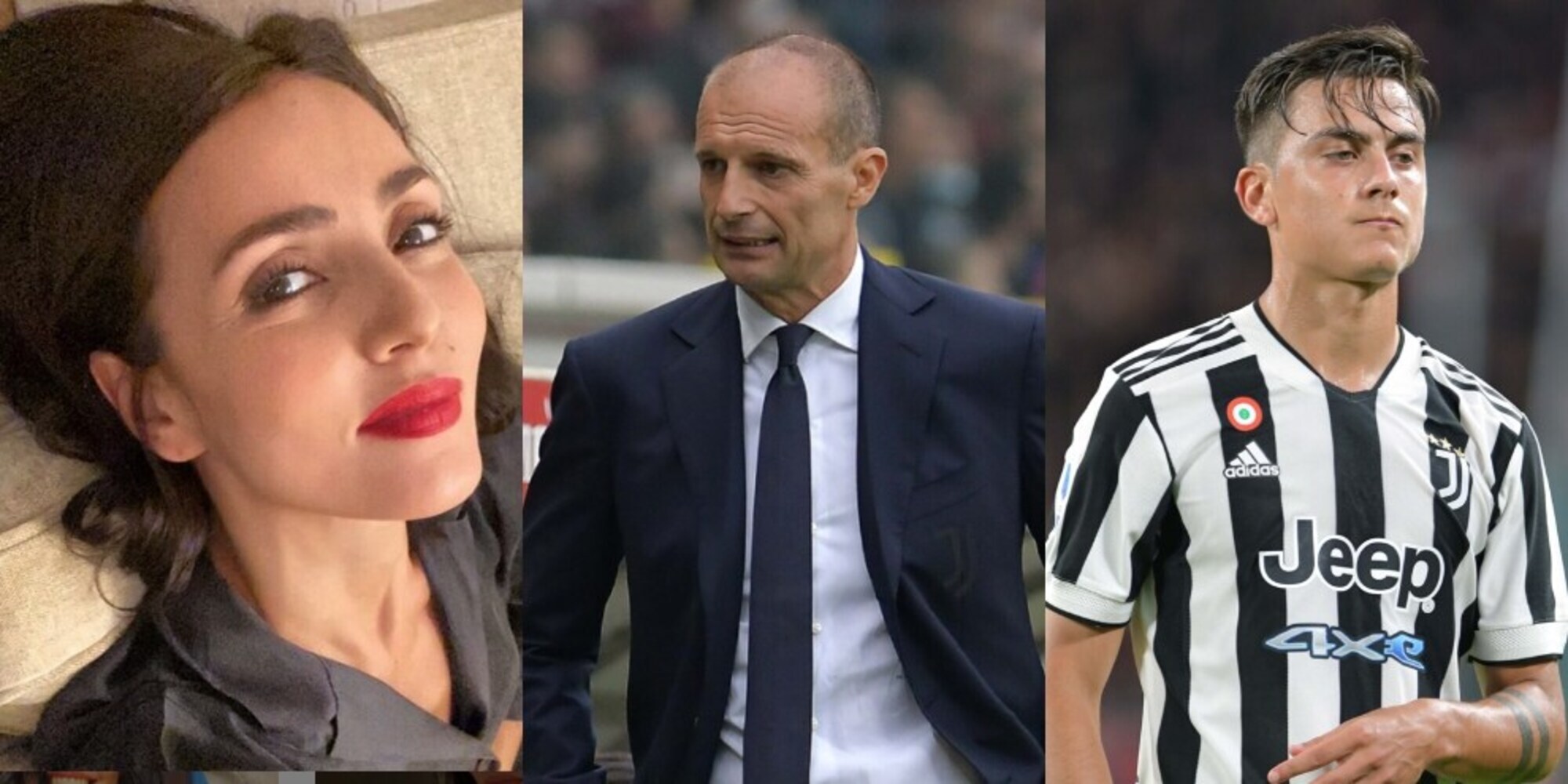 Ambra Angiolini sorprende tutti: "Allegri? Dybala è un bell'uomo"